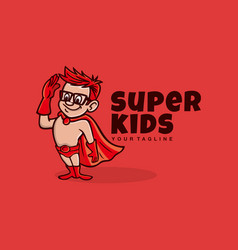 Super Hero Mascot Character Logo Design