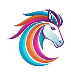 Vibrant Unicorn Logo Design