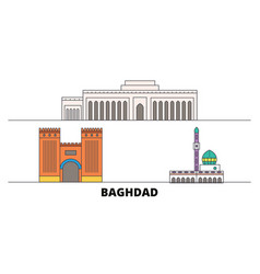 Iraq Baghdad City Flat Landmarks