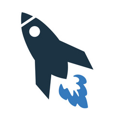 Launch Racket Space Icon Graphics