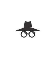 Secret Agent Icon Logo Design