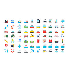 Transport Emoji Set