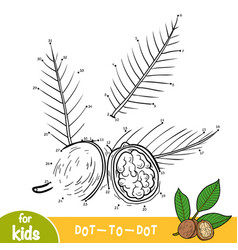 Numbers Game Dot To Dot Game For Children Walnut