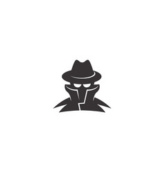 Secret Agent Icon Logo Design