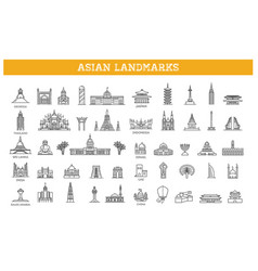 Global Tourist Asian Landmarks