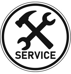 Icon Logo Service Center Repair Customer