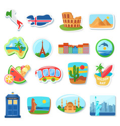 Fridge Magnets Foreign Countries Traveling