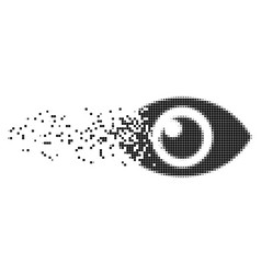 Eye Dispersed Pixel Icon