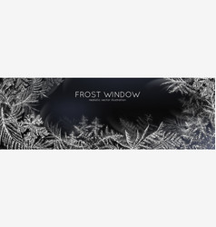 Frost Window Horizontal Poster