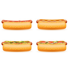 Hot Dog Fast Food Stock