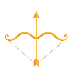 Hindu Golden Bow With Arrow