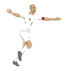 Sofiane Feghouli Football Player Cartoon