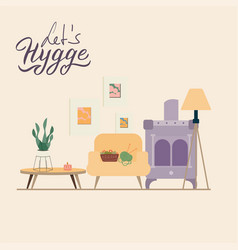 Hygge Time Living Room Scenario