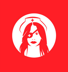 Danger Nurse On Red Background Kill Bill