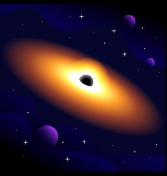 Supermassive Black Hole Region Spacetime