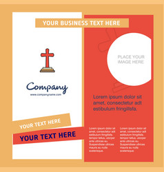 Grave Company Brochure Template Business