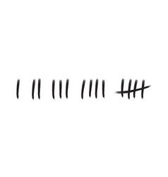 Tally Marks Count Prison Wall Sticks Lines Counter