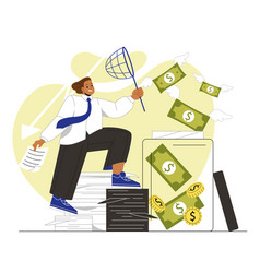 Man With Finance Stress Concept