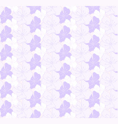 Pastel Purple Floral Pattern Background