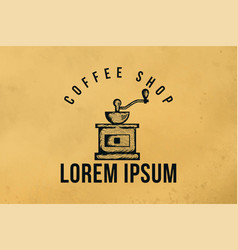 Coffee Roaster Vintage Logo