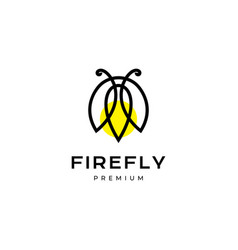 Firefly Geometric Line Abstract Minimalist Logo