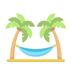 Hawaii Hammock Icon Design Template