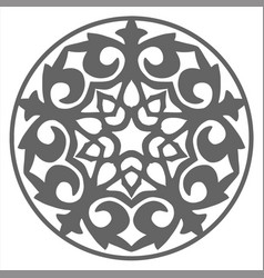 Arabic Circular Pattern Round Form