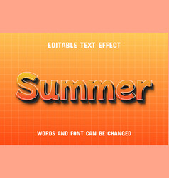 Summer Text - 3d Text Effect