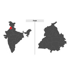 Map Of Punjab State Of India