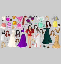 Celebrity Cartoon Paper Doll