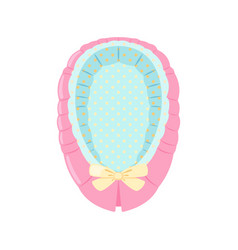 Children Pink Cocoon Icon For Newborn Babies