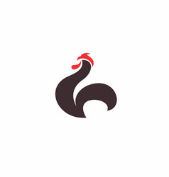 Rooster Abstract Logo Design