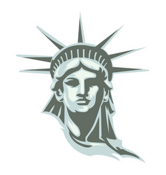 Statue Of Liberty Head Semi Flat High Quality