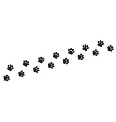 Dog Footprint Paw Print Patterned