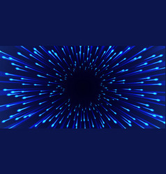 Zoom Or Warp Space Background