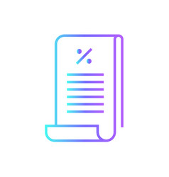 Memorandum Payment Business Icon With Blue