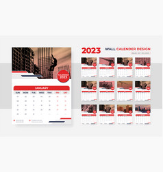 2023 New Year Corporate Business Wall Calendar