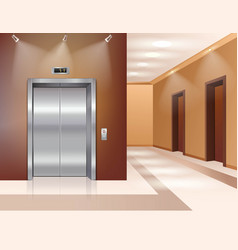 Hall With Elevator