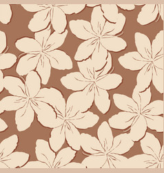 Pattern Seamless Of Beautiful Flowers