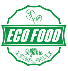 Eco Food Label