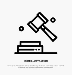 Business Copyright Digital Law Line Icon