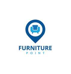 Furniture Point Logo With Sofa