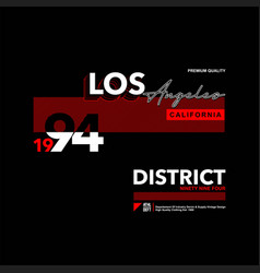 Los Angeles California District Vintage Fashion