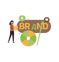 A Girl Is Designing Logo For Brand