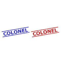 Colonel Watermarks With Corroded Texture