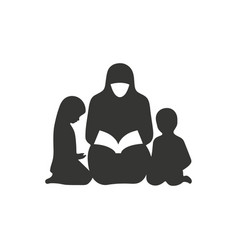 A Family Reading The Quran Icon