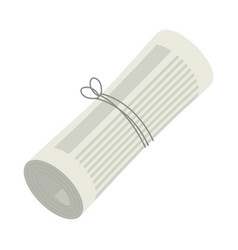 Rolled Newspaper Icon