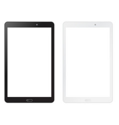 Black And White Tablet Mock Up