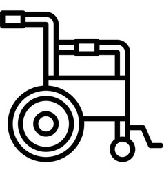 Wheelchair Icon Supermarket And Shopping Mall