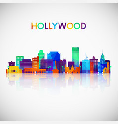 Hollywood Skyline Silhouette